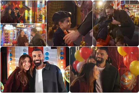 تيجي نعيش .. محمد صلاح يظهر رفقة ابنته مع نانسي عجرم في إعلان رمضاني جديد 